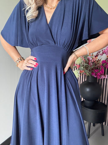 Kastgeluk dress Mae short